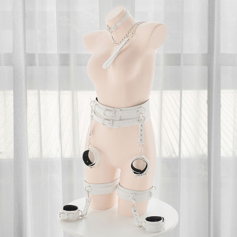 Pure White Underwear Accessories Set