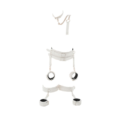 Pure White Underwear Accessories Set